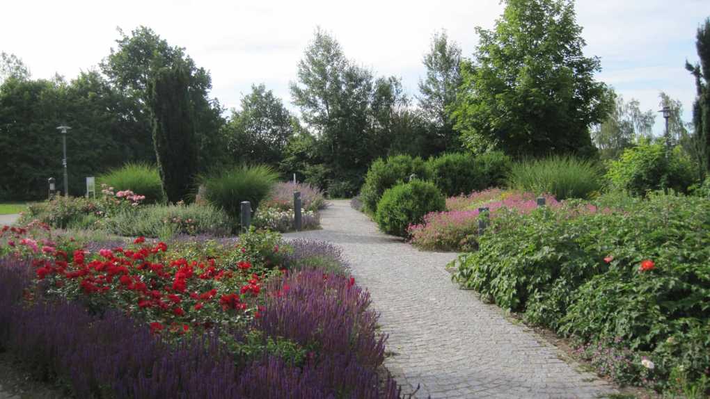 Themengarten Kurpark beim Sibyllenbad in Neualbenreuth