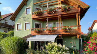 Außenansicht Ferienwohnungen Josef Plonner am Kirchberg