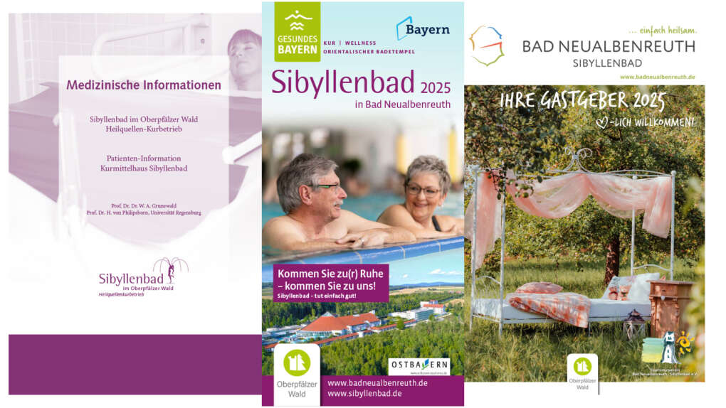 Titelbilder der Prospekte