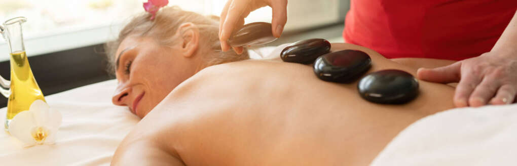 LaStone, Massage mit warmen Steinen