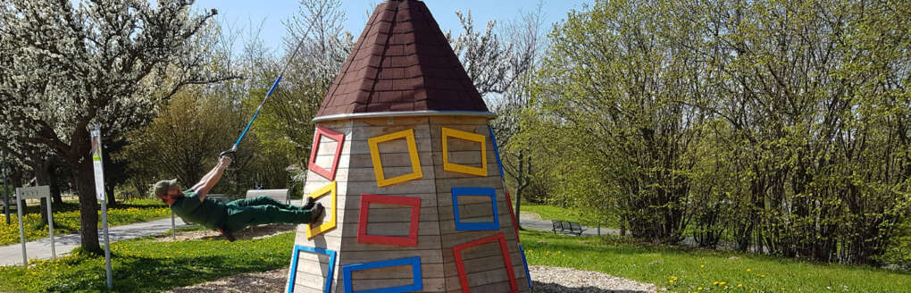 Wasserskihaus im Motorik-Fun Park